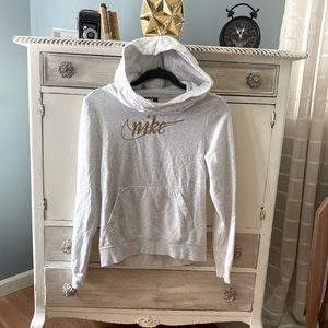 NWOT- Nike fleece cowl neck sweatshirt sz XS